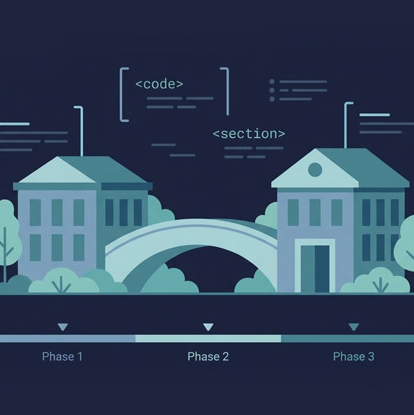 Blog post thumbnail: Building a Sustainable Front-End Codebase